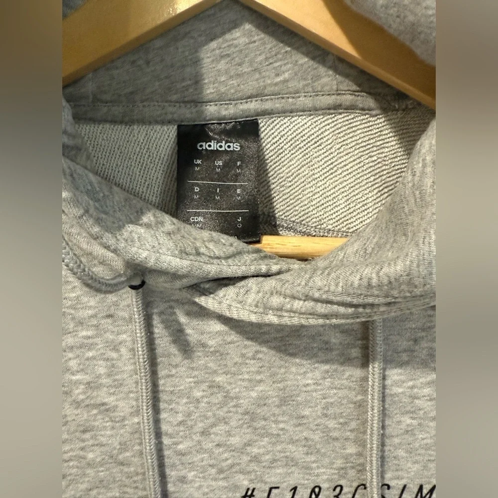Adidas Heather Gray Pullover